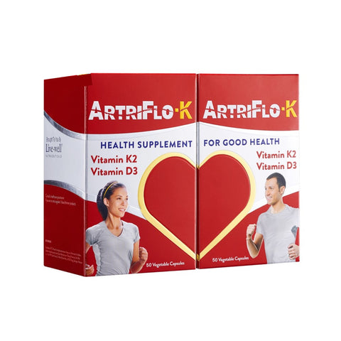 Live-Well ArtriFlo-K Vegecapsule 2x50's