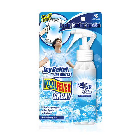 KoolFever Refreshing Mint Spray 100mL (Icy Relief For Shirts)