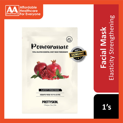 Pretty Skin Total Solution Essential Sheet Mask (Pomegranate) 1's