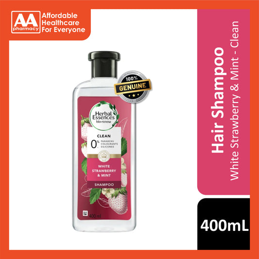 Herbal Essences bio:renew Shampoo (White Strawberry and Mint - Clean) 400mL