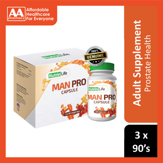 NutrinLife Man Pro Vegecapsule 3x60's