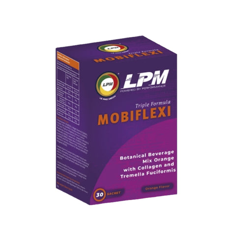 LPM Mobiflexi Triple Formula Botanical Beverage Sachet 6gx30's (Orange flavour)