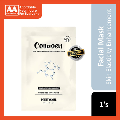 Pretty Skin Total Solution Essential Sheet Mask (Collagen) 1's