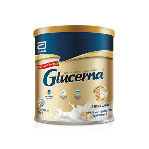 Glucerna Formula Drink 400g (Vanilla Flavour)