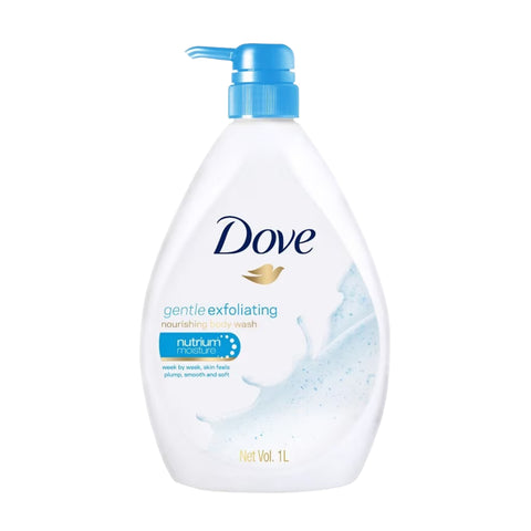 Dove Gentle Exfoliating Nourishing Body Wash 1L