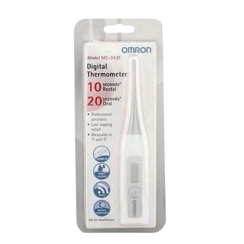 Omron Digital Thermometer MC-343F (Flexible Tip)