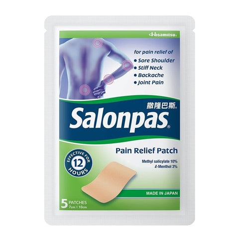 Salonpas Pain Relief Patch 7cm x 10cm 5's