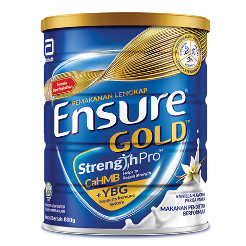 Abbott Ensure Gold StrengthPro Complete Nutrition Drink 800g (Vanilla Flavour)