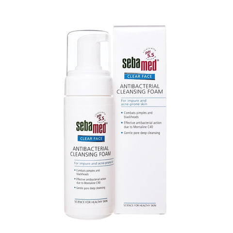 Sebamed Clear Face Antibacterial Cleansing Foam 150mL