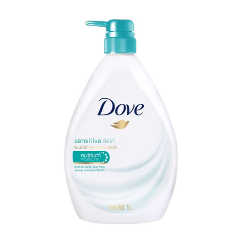 Dove Sensitive Skin Nourishing Body Wash 1L