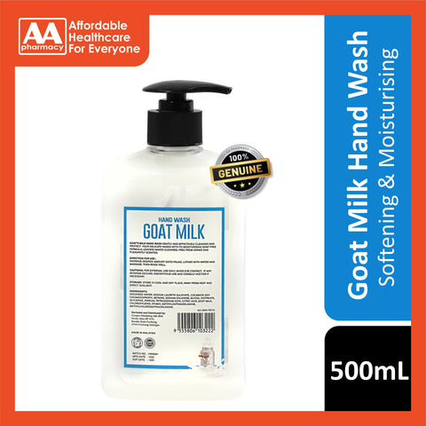 AA Antibacterial Hand Wash (Goat Milk) 500mL