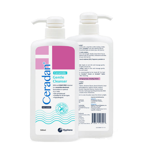 Ceradan Gentle Cleanser 500mL