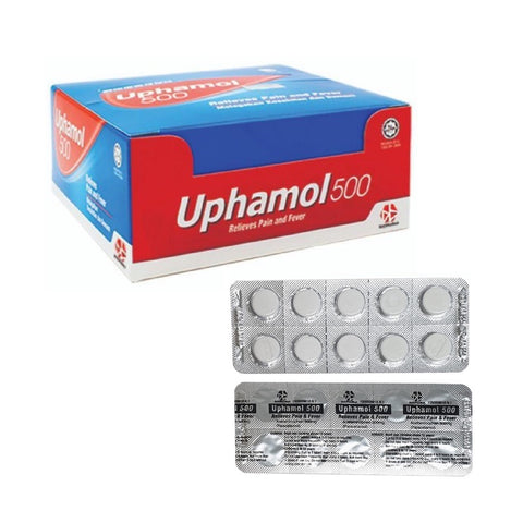 Uphamol 500mg Tablet 18x10's