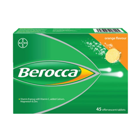 Berocca Effervescent Tablet 3x15's (Orange)