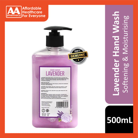 AA Antibacterial Hand Wash (Lavender) 500mL