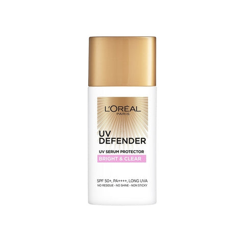 L'Oréal Paris UV Defender UV Serum Protector SPF 50+ PA++++ 50mL (Bright and Clear with Niacinamide)