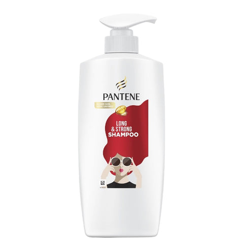 Pantene Pro-Vitamin Shampoo (Long and Strong) 680mL