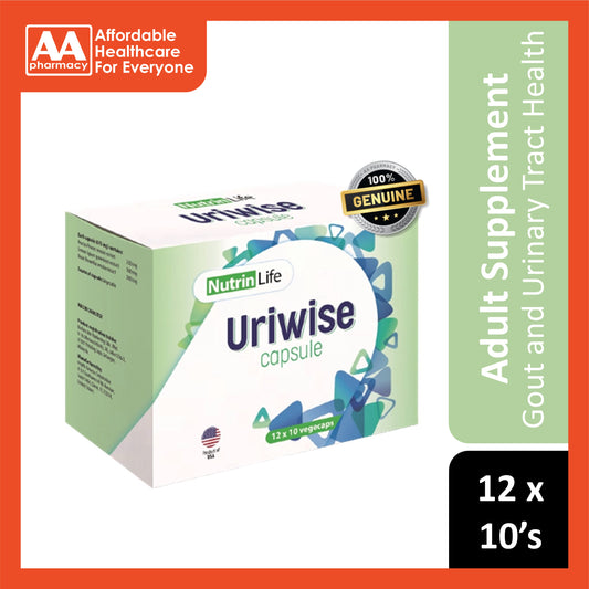 NutrinLife Uriwise Capsule 12x10's