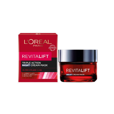 L'Oréal Paris RevitaLift Triple Action Night Cream-Mask 50mL