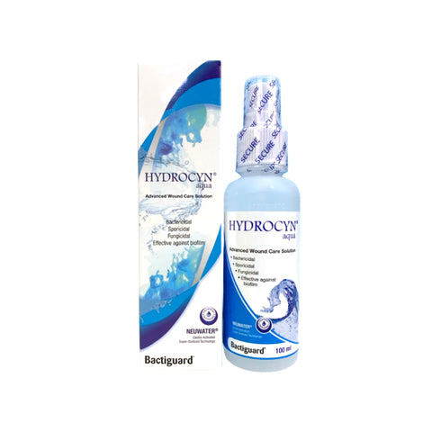 Hydrocyn Aqua Advanced Wound Care Solution (Spray Bottle Mist) 100mL