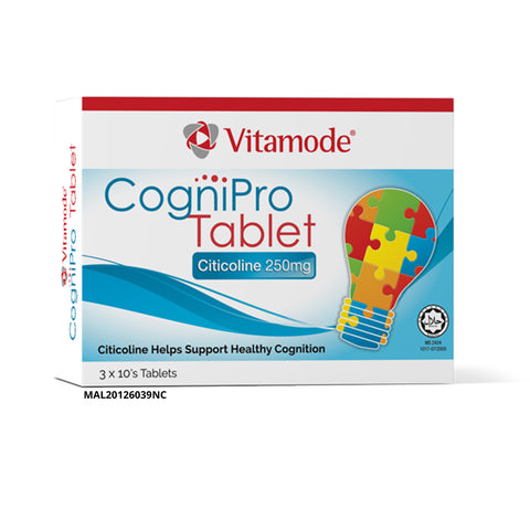 Vitamode Cognipro 250mg Tablet 3x10's