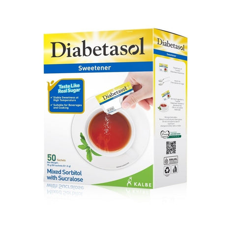 Diabetasol Sweetener Sachet 1.5gx50's