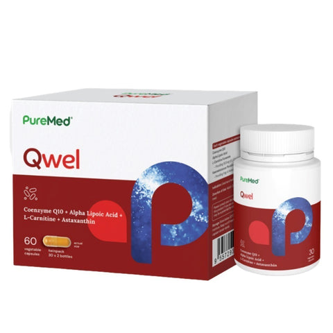 PureMed Qwel Vegecapsule 2x30's