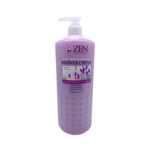 Zen Garden Shower Cream (Lavender and Chamomile) 2.1L