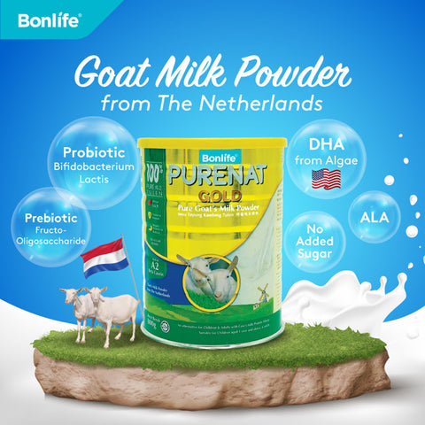 Bonlife Purenat Gold Goat Milk Powder 800g