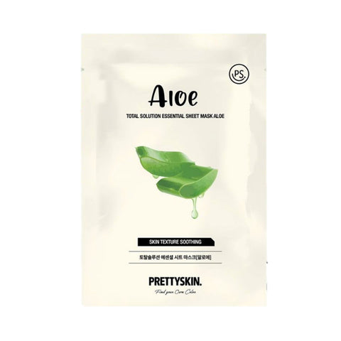 Pretty Skin Total Solution Essential Sheet Mask (Aloe) 1's