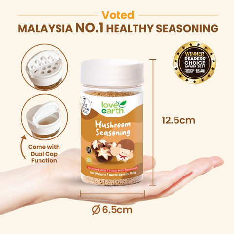 Love Earth Mushroom Seasoning 150g (Halal)