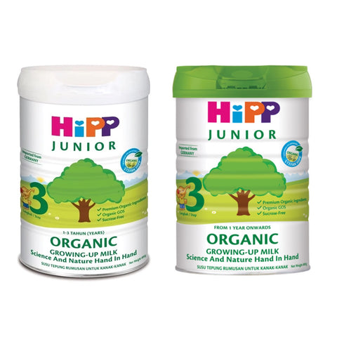 HiPP Junior Organic Growing Up Milk Step 3 800g (For Children 1 Year and Above)