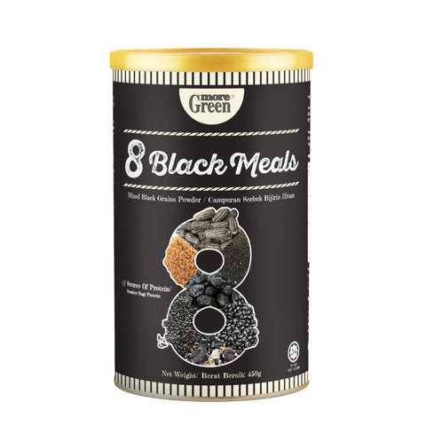 More Green 8 Black Meals Mixed Black Grains Powder 450g