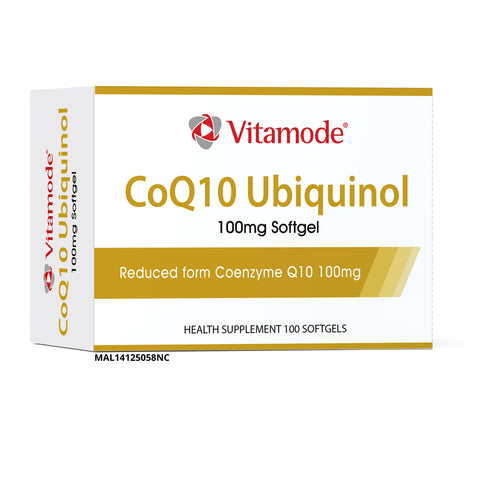 Vitamode CoQ10 Ubiquinol 100mg Softgel 10x10's