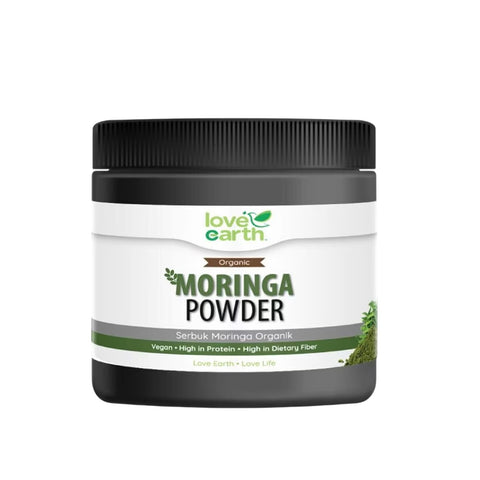 [CLEARANCE] [EXP: 19/3/26] Love Earth Organic Moringa Powder 185g