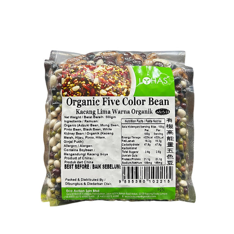 Lohas Organic Five Color Beans 500g