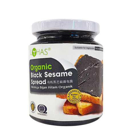 Lohas Organic Black Sesame Spread 270g