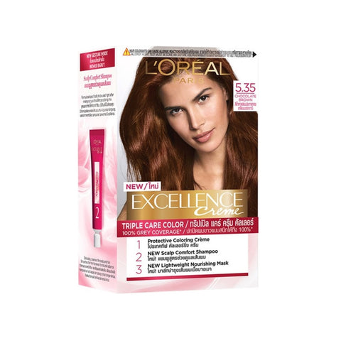 L'Oréal Paris Excellence Creme Triple Care Colour 5.35 Chocolate Brown