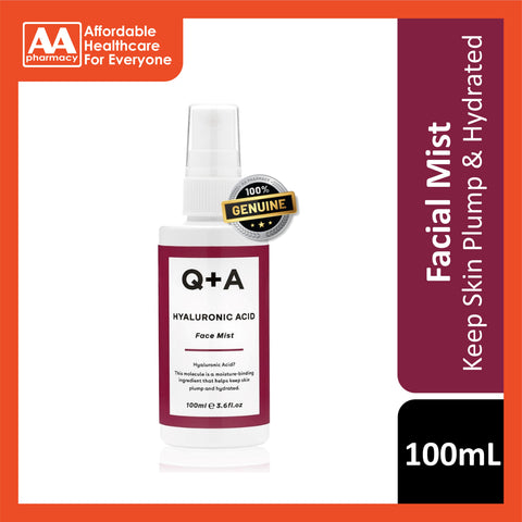 Q+A Hyaluronic Acid Face Mist 100mL