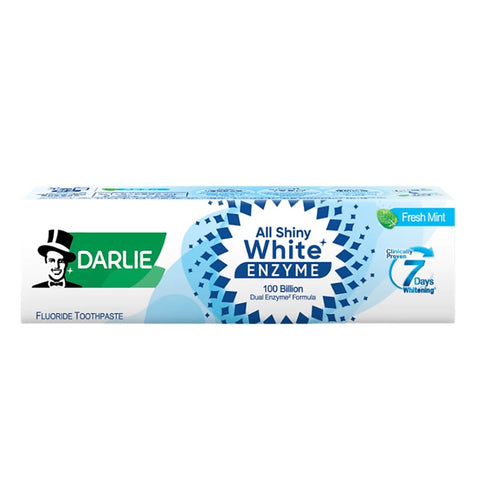 Darlie All Shiny White Supreme Enzyme Toothpaste 120g - Fresh Mint