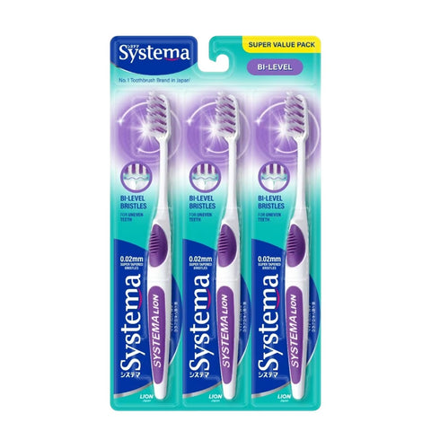 Systema Toothbrush Bi Level 3 Pcs (Super Value Pack)