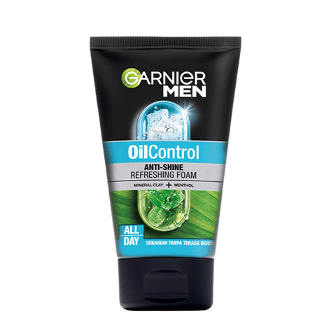 Garnier Men Oil Control Anti-Shine Refreshing Foam 100 mL