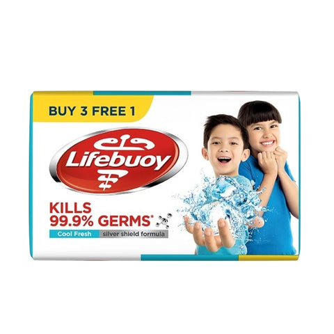 Lifebuoy Cool Fresh Bar Soap 110g x 4 (B3F1)