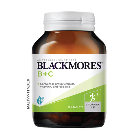 Blackmores Vitamins B+C Tablet 120's