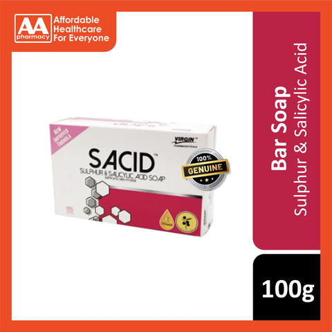 Sacid Medicated Soap 100g