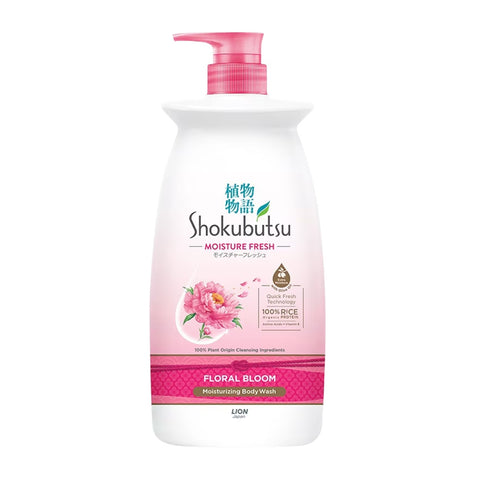 Shokubutsu Moisture Fresh Moisturizing Body Wash 900g - Floral Bloom