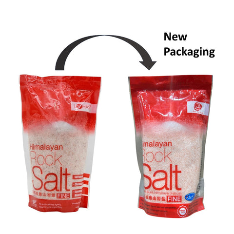 Lohas/Eco Action Himalayan Fine Rock Salt 500g (New Packaging)