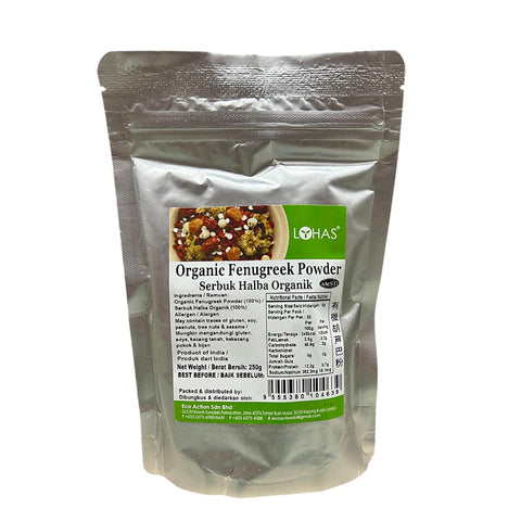 Lohas Organic Fenugreek Powder 250g