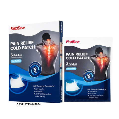 Flexiease Pain Relief Cold Patch 6's