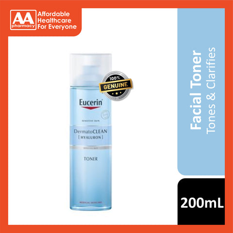 Eucerin DermatoCLEAN [HYALURON] Toner 200mL